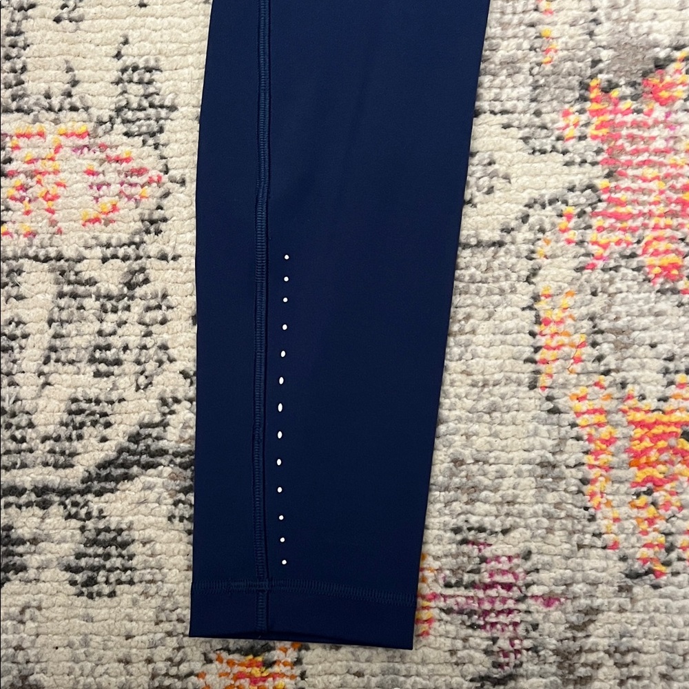 Lululemon athletica Navy High-Rise Leggings 28” - Picture 2 of 9